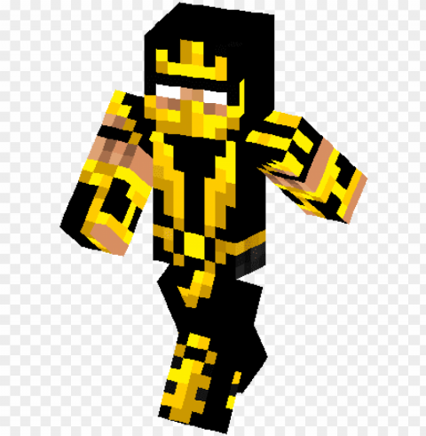 scorpion lord skin - minecraft skins scorpio Isolated Object on Transparent Background in PNG