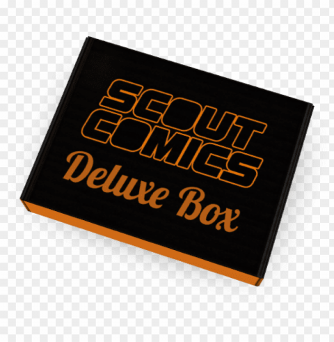 scout comics deluxe box PNG Image with Isolated Graphic