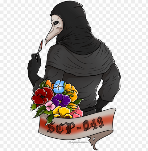 scp banner PNG with Transparency and Isolation
