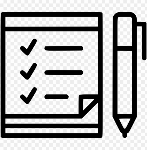 scrapbook notes todo list tasks - do list icon PNG for digital art