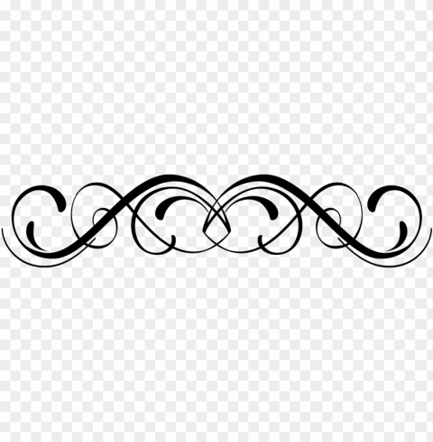 scroll line Isolated Design Element in HighQuality PNG