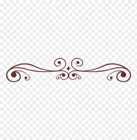 scroll line Isolated Design Element in HighQuality Transparent PNG