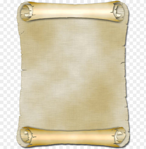 Scroll PNG Graphic With Transparency Isolation