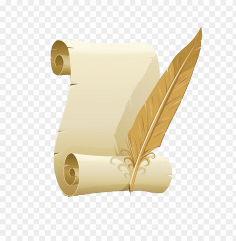 scroll PNG Image with Clear Background Isolated