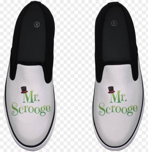 Scrooge Slip-on Shoe Isolated Item On Clear Transparent PNG