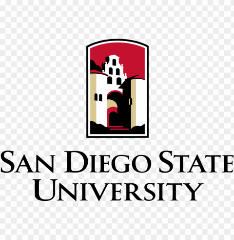 sdsu vertical logo - california state university san diego logo PNG files with no backdrop pack