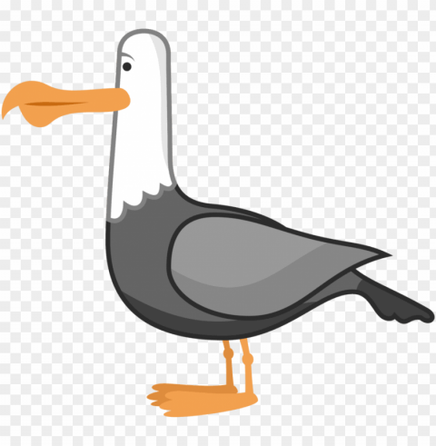 seagull clipart cartoon nemo - finding nemo seagull PNG Image with Transparent Isolated Graphic Element