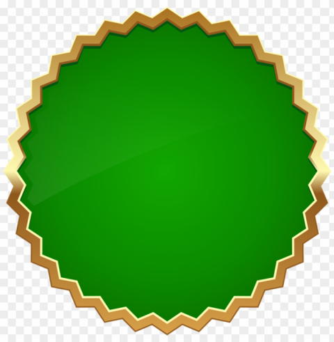 seal badge green Free PNG images with transparent layers