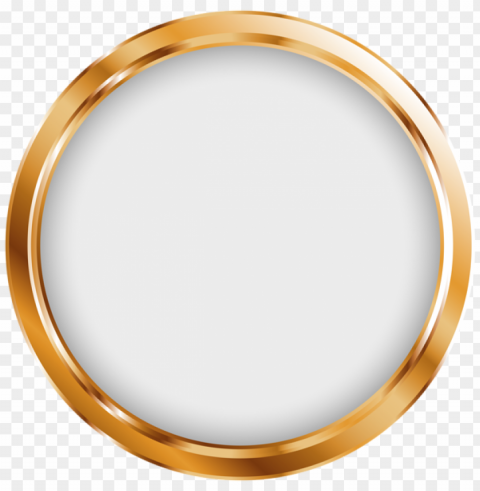 Seal Badge White Goldimage High Resolution PNG Isolated Illustration