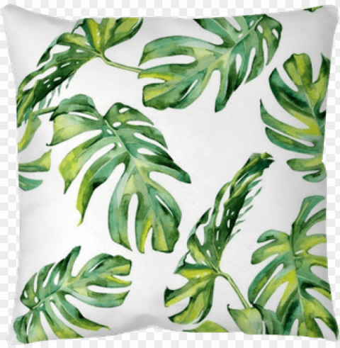 seamless watercolor illustration of tropical leaves - watercolour tropical leaf vector free PNG images without restrictions