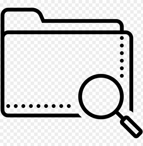 search folder icon - icon PNG transparent pictures for projects
