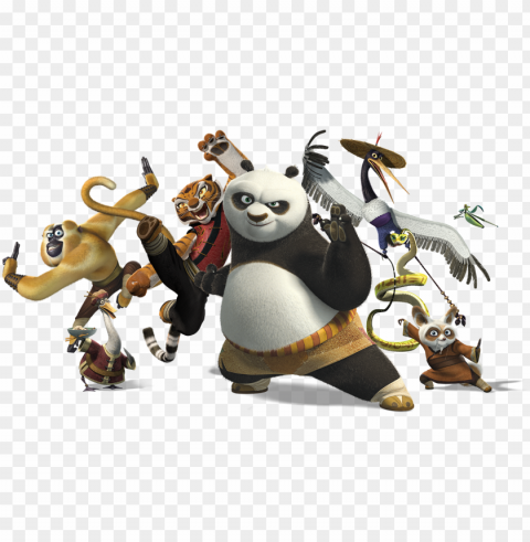 season 1 - kung fu panda a real warrior never quits PNG Image with Isolated Icon