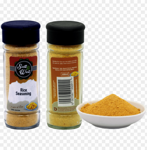Seasoning Blends Rice Spice - Powder Isolated Subject In HighQuality Transparent PNG