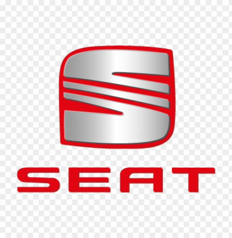 seat eps vector logo free download PNG Graphic Isolated on Clear Backdrop