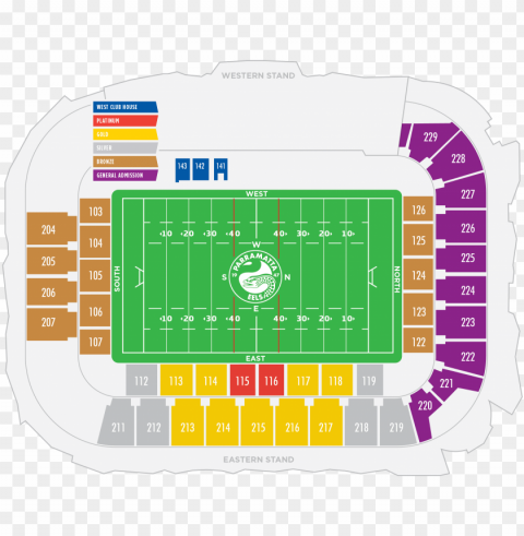 seating map - western sydney stadium seating pla PNG graphics with clear alpha channel collection