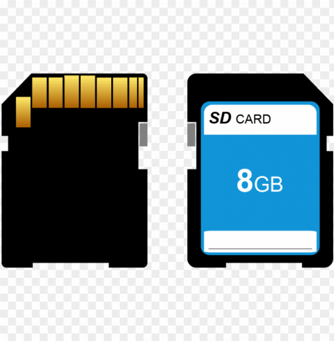 secure digital sd card png - sd card icon mac Transparent image