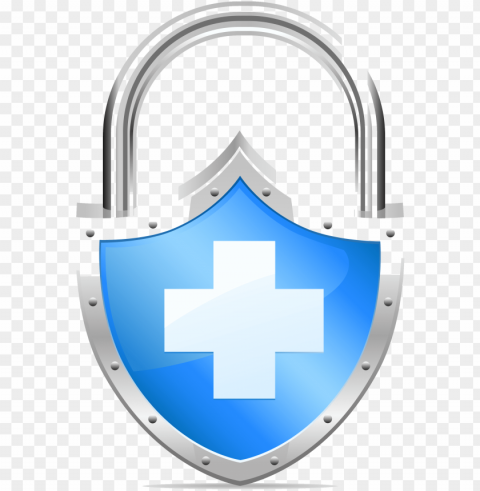 secure lock on health information - cyber security medical device PNG Graphic with Clear Background Isolation