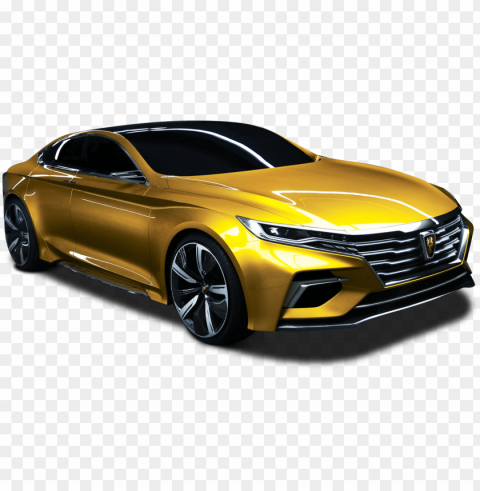 sedan image - concept car transparent PNG with cutout background