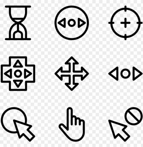 selection and cursors - egypt icons PNG images with no background needed
