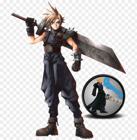 sephiroth render photo - final fantasy 7 character art Transparent PNG Image Isolation