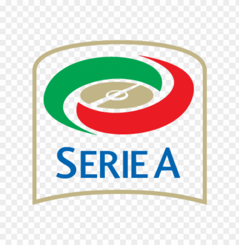 serie a vector logo free PNG Image Isolated with HighQuality Clarity