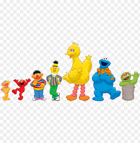 sesame street PNG Image Isolated with Transparency