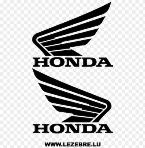 set of honda logo decals honda logog - honda Isolated Graphic Element in Transparent PNG