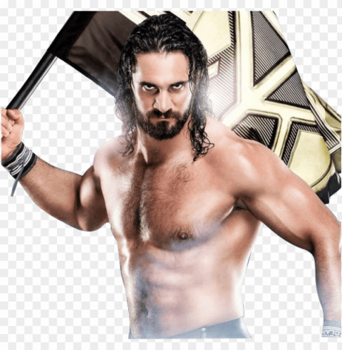 seth rollins render - seth rollins flag render PNG Graphic Isolated with Clear Background