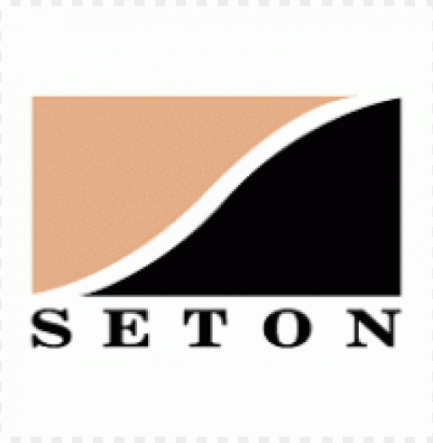 seton vector logo free download Isolated Artwork on Transparent Background