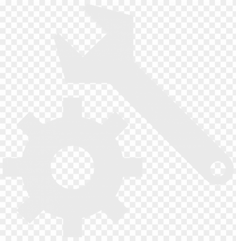settings repair gray icon HighQuality Transparent PNG Isolated Object
