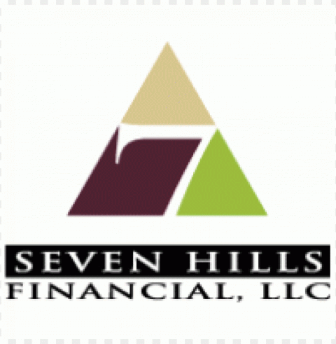 seven hills financial logo vector free Isolated Icon in HighQuality Transparent PNG