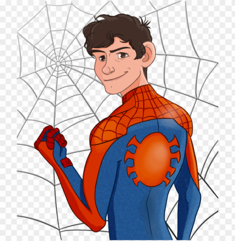 sevenwebheads on twitter - clip art peter parker ClearCut Background PNG Isolated Subject