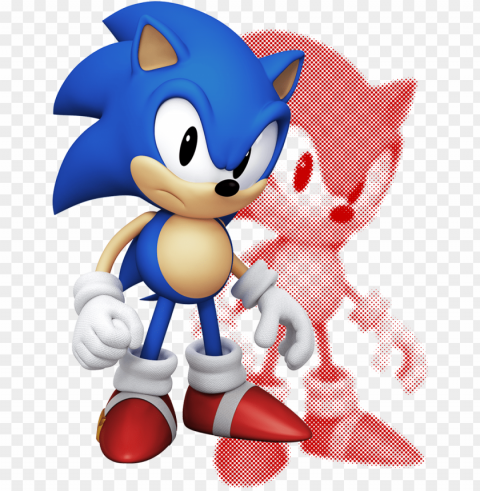 sfpc pic 02 - sonic forces classic sonic render Isolated Graphic on Clear Background PNG PNG transparent with Clear Background ID 97ac8b2e