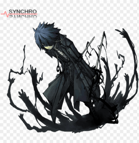 shadow demon male demon Isolated Character in Clear Background PNG