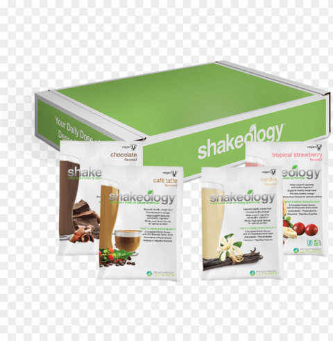 Shakeology Vegan Sampler - Flyer Transparent PNG Isolated Subject