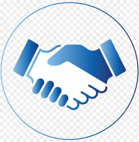 shaking hands - shaking hands icon blue PNG images with alpha transparency diverse set