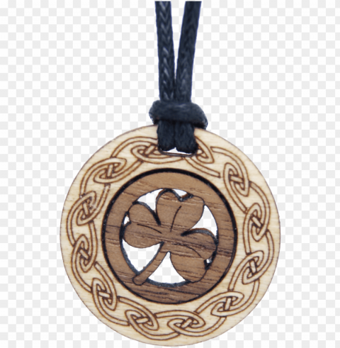 shamrock pendant - locket PNG Image with Transparent Background Isolation
