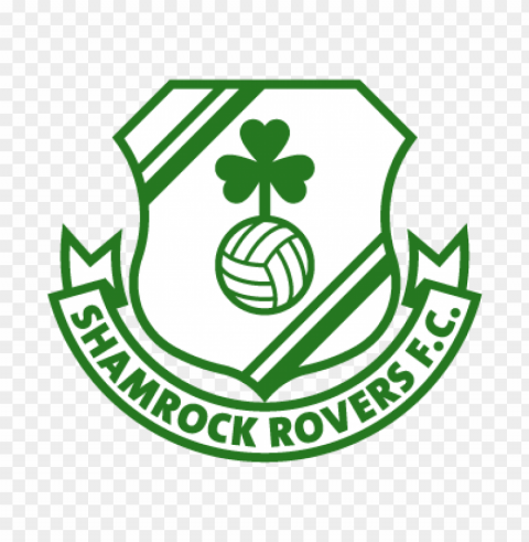 shamrock rovers fc vector logo PNG pictures without background