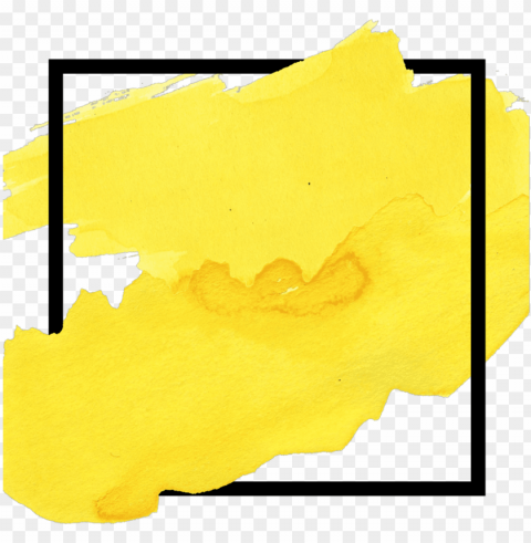 shape watercolor yellow freetoedit - picsart photo studio PNG Image with Transparent Isolated Graphic Element