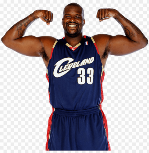 shaquille oneal cavs - shaquille o neal cut out PNG with cutout background