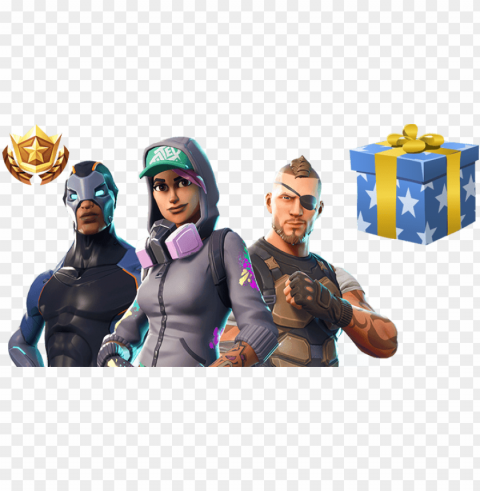 Share - Fortnite Characters Isolated Graphic With Clear Background PNG