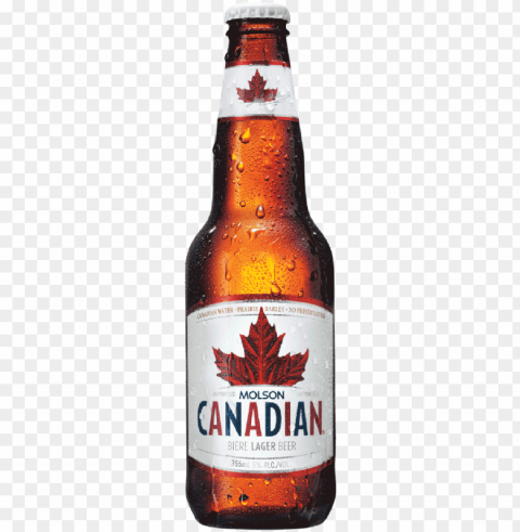 share - molson canadian beer bottle Clear PNG graphics