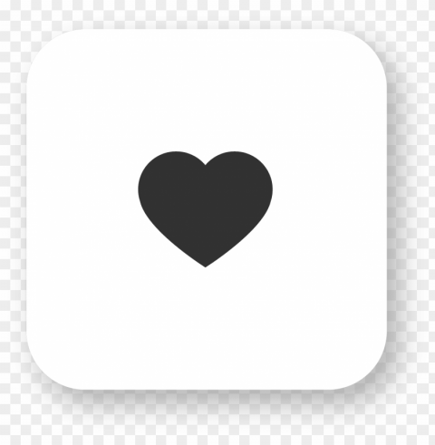 share this article - instagram heart icon white PNG transparent pictures for editing