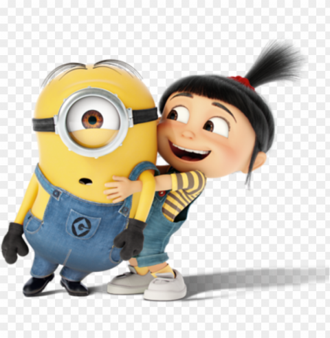 share this image - despicable me agnes and minio PNG transparency