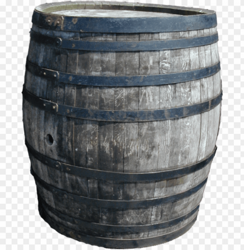 share this image - old wooden barrel Isolated Subject in HighQuality Transparent PNG