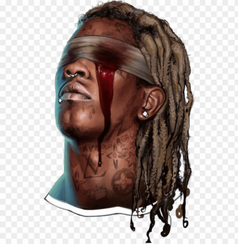 share this image - young thug slime season 3 PNG files with alpha channel assortment