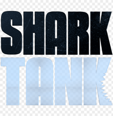 shark tank - shark tank blue logo rectangle magnet Transparent PNG Object with Isolation