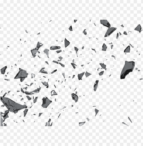 shattered glass effect Transparent background PNG clipart