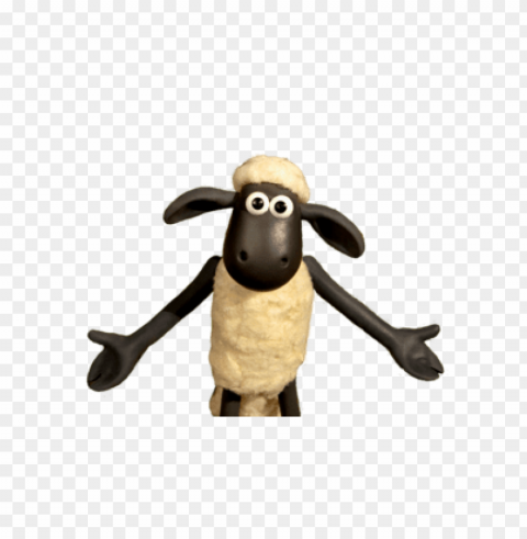 shaun sheep HighQuality PNG with Transparent Isolation