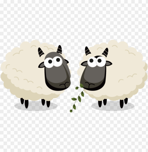 sheep al adha mubarak fitr hand painted - eid al adha sheep Isolated Item on Clear Transparent PNG